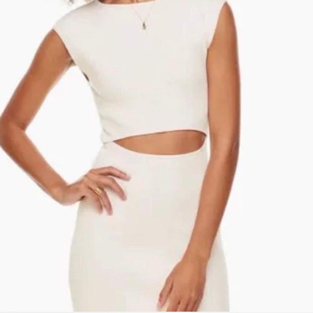 Aritzia Wilfred Cut Out Mini Dress